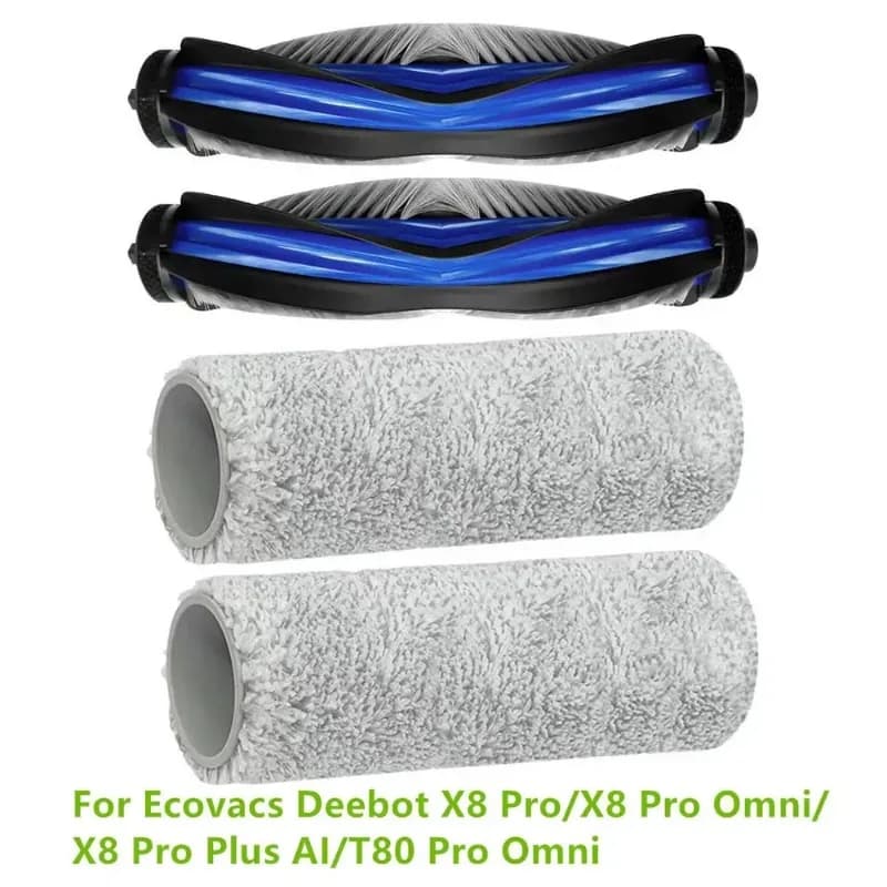 For Ecovacs Deebot T80 Pro Omni Main Roller Brush For Ecovacs Deebot X8 Pro/X8 Pro Omni/X8 Pro Plus AI Vacuum Cleaner Parts