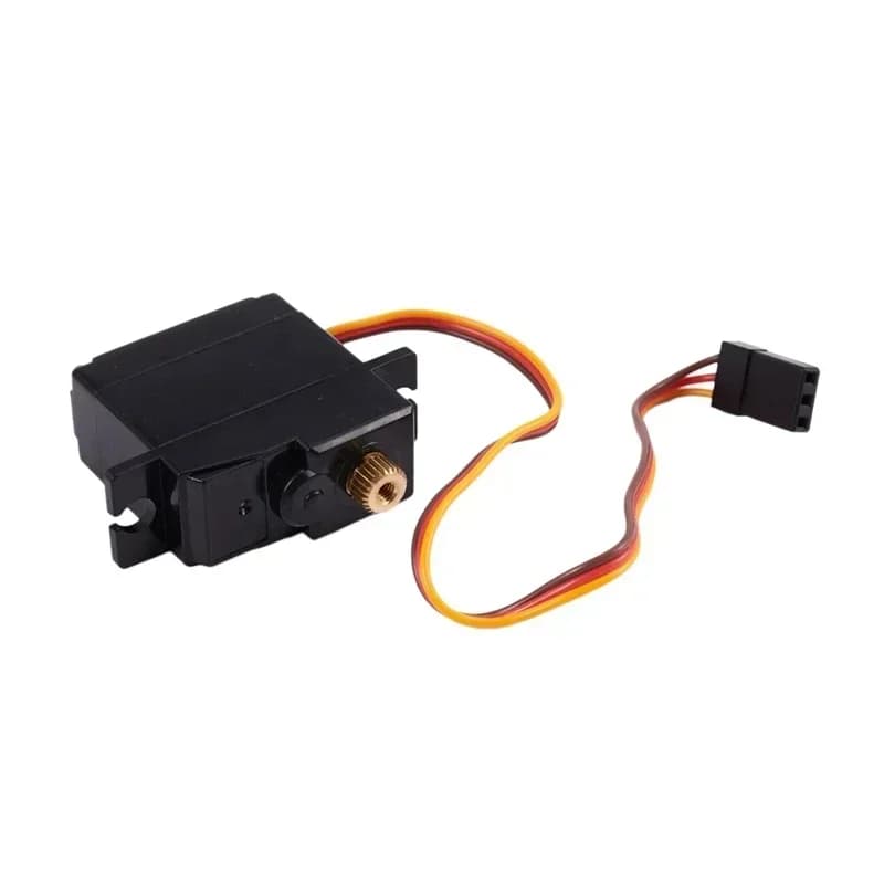 Servo con Ingranaggi in Metallo a Tre Fili per Auto RC Fuoristrada Wltoys 144001 A959-B A979-B - Ricambi e Accessori di Aggiornamento