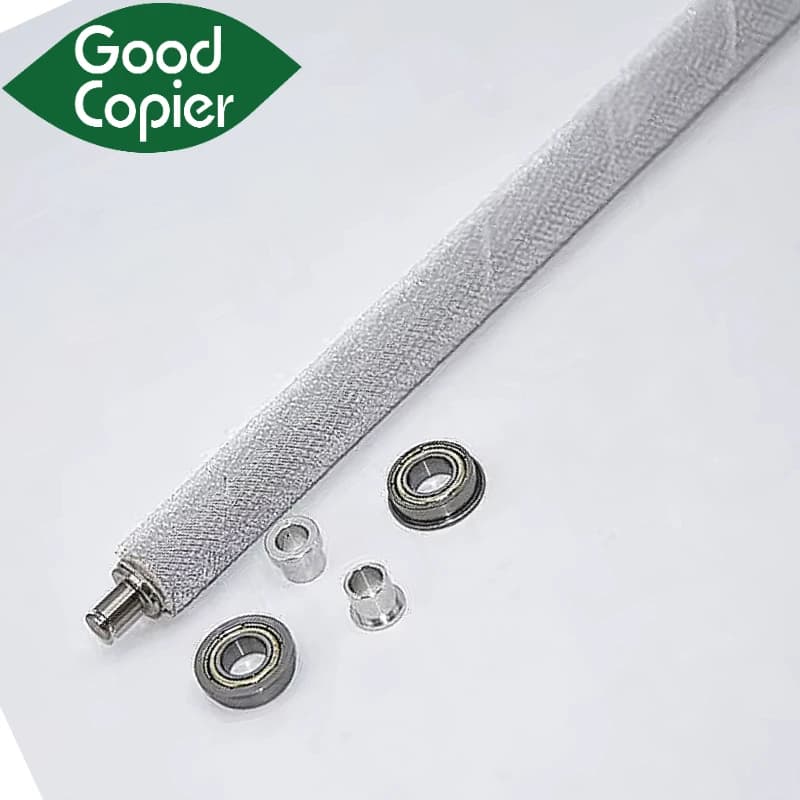 1 setX di alta qualità per Konica Minolta bizhub BH C654 C754 C652 C552 C554 C452 Rullo spazzola per pulizia fusore con boccola a rullo