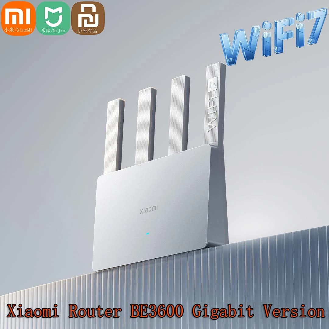 Xiaomi Mi Router BE3600 versione Gigabit WiFi7 Mesh MLO Dual-Band End Ethernet Port Repeater VPN Networking Gaming Acceleration