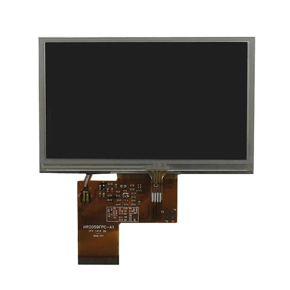 Touchscreen digitale universale per display LCD da 4,3 pollici per parti di ricambio multimediali di navigazione