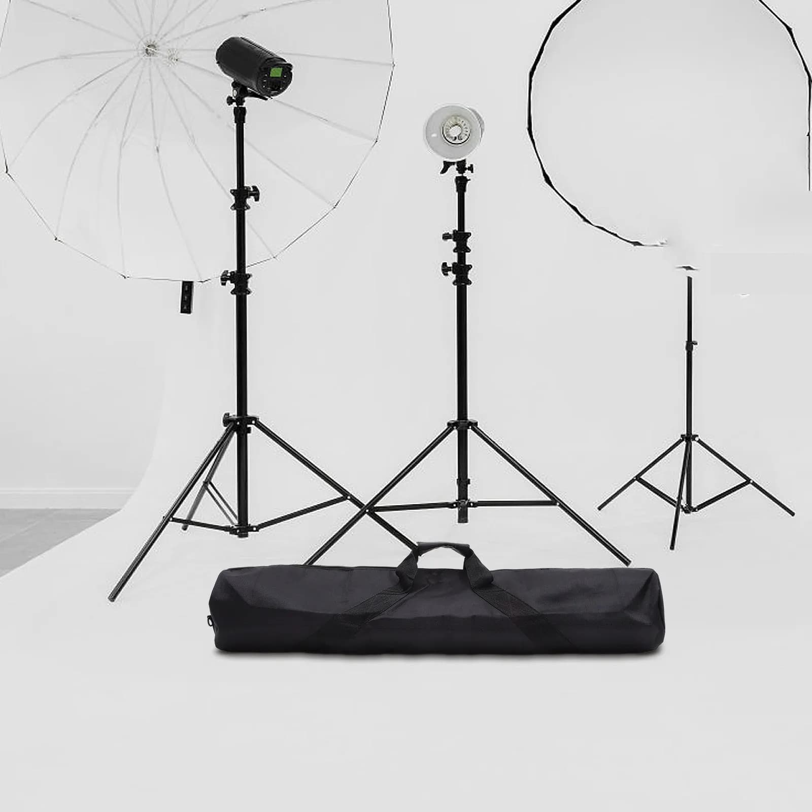 Borsa per il trasporto del treppiede, borsa portaoggetti portatile ispessita per treppiede, supporto microfono, supporto per boom, fotografia, live streaming, campeggio