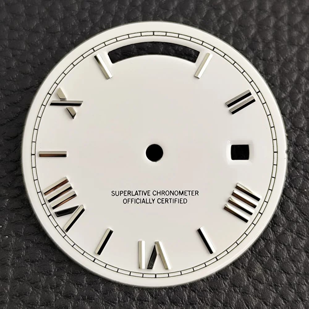 31mm Miyota8285 dial Roman dial suitable for Miyota8285 movement case 8285 pointer dial accessories