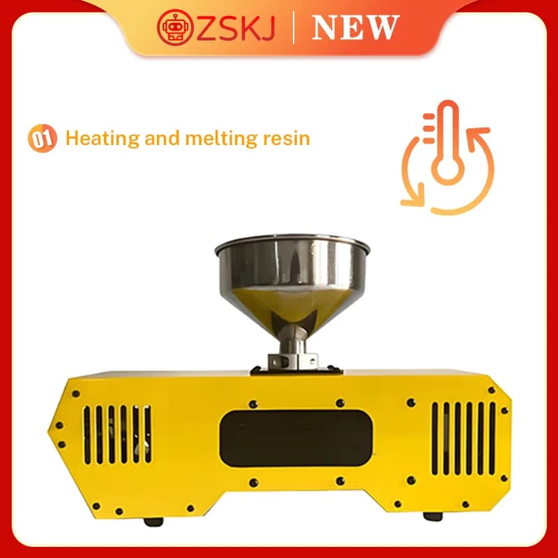 HT400 table extruder for 3D filament production, for 3D filaments with automatic wire diameter of 1,75 mm and 3 mm, compatible with PLA, PETG, PA, ABS, PC, PP