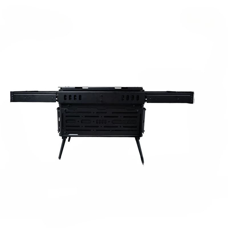 50 double track design outdoor camping aluminum-magnesium alloy box, multi-functional box with tripod car storage box
