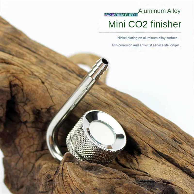 【A43T】CO2 Atomizer System Diffuser Aquarium Carbon Dioxide Atomizer Slice Aquatic Fish Tank Plant CO2 Diffuser Atomizer,Blue