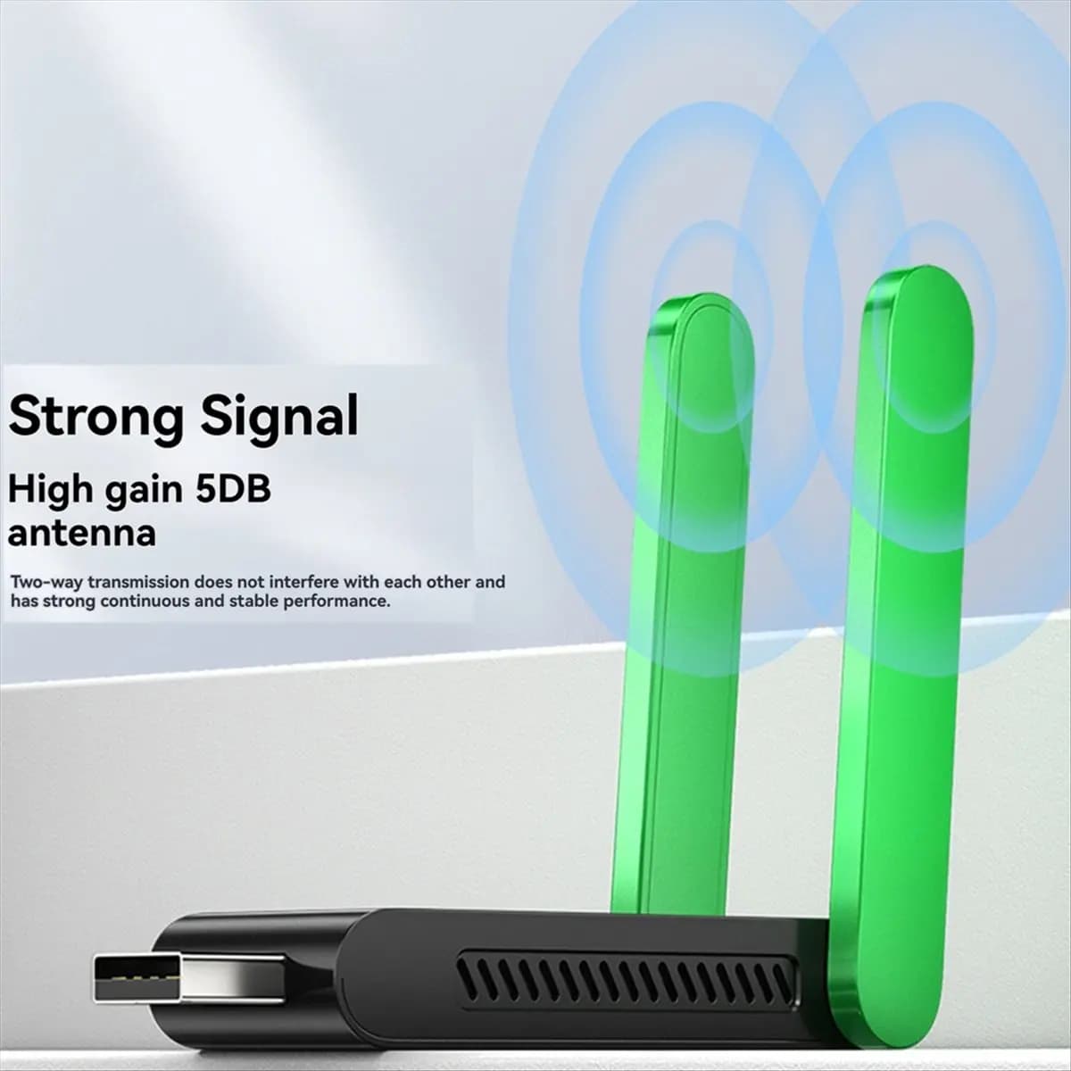 Ricevitore Wi-Fi M85K 5G Adattatore WIFI Bluetooth Dual Band 1400M Antenna scheda di rete USB 3.0 wireless per PC/laptop Win10