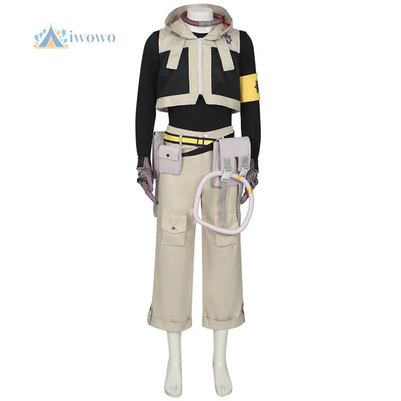 New Anime Gachiakuta Tama Li Glaze Cosplay Costume Hoodie Gloves Uniform Halloween Carnival Party Props Clothes For Women Men