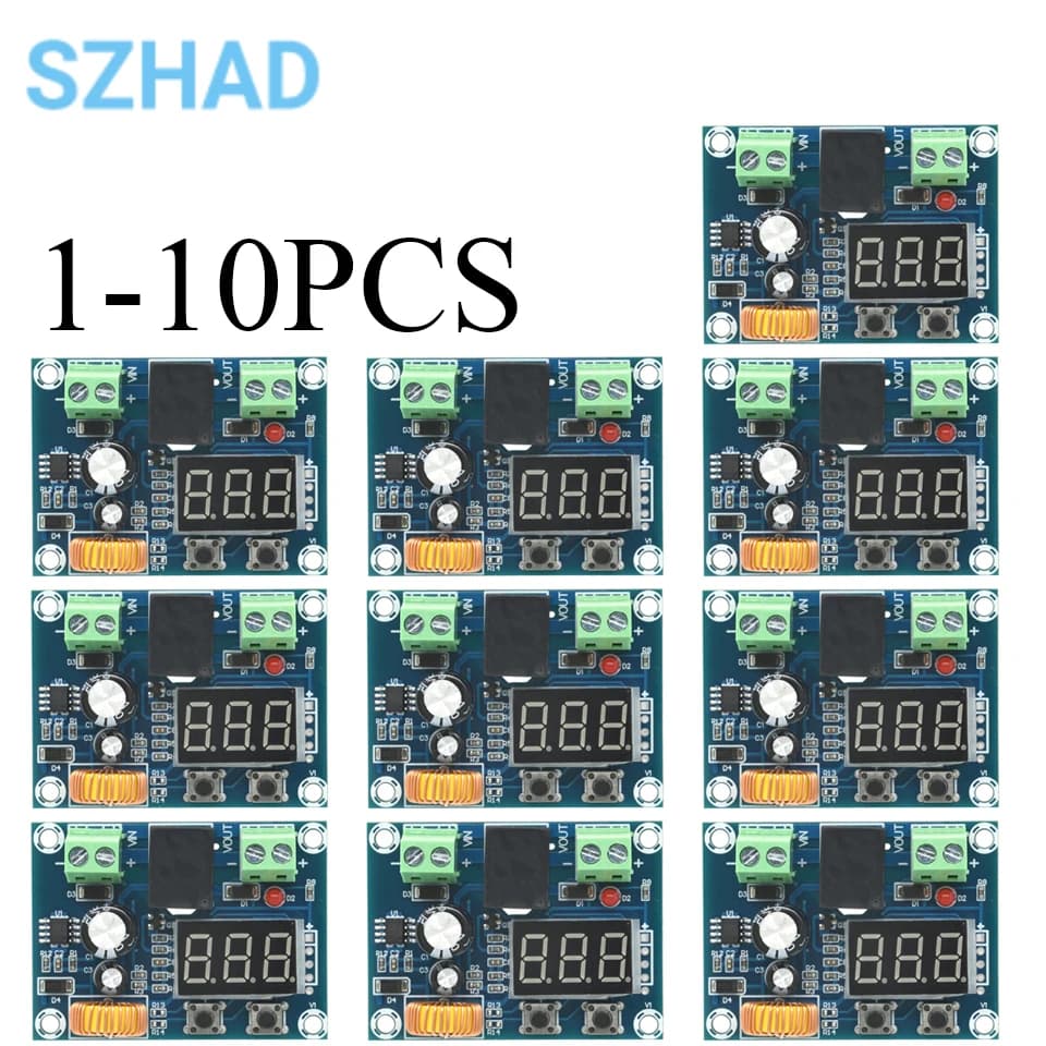 1-10PCS XH-M609 DC 12V-36V Charger Module Voltage OverDischarge Battery Protection Precise Undervoltage Protection Module Board