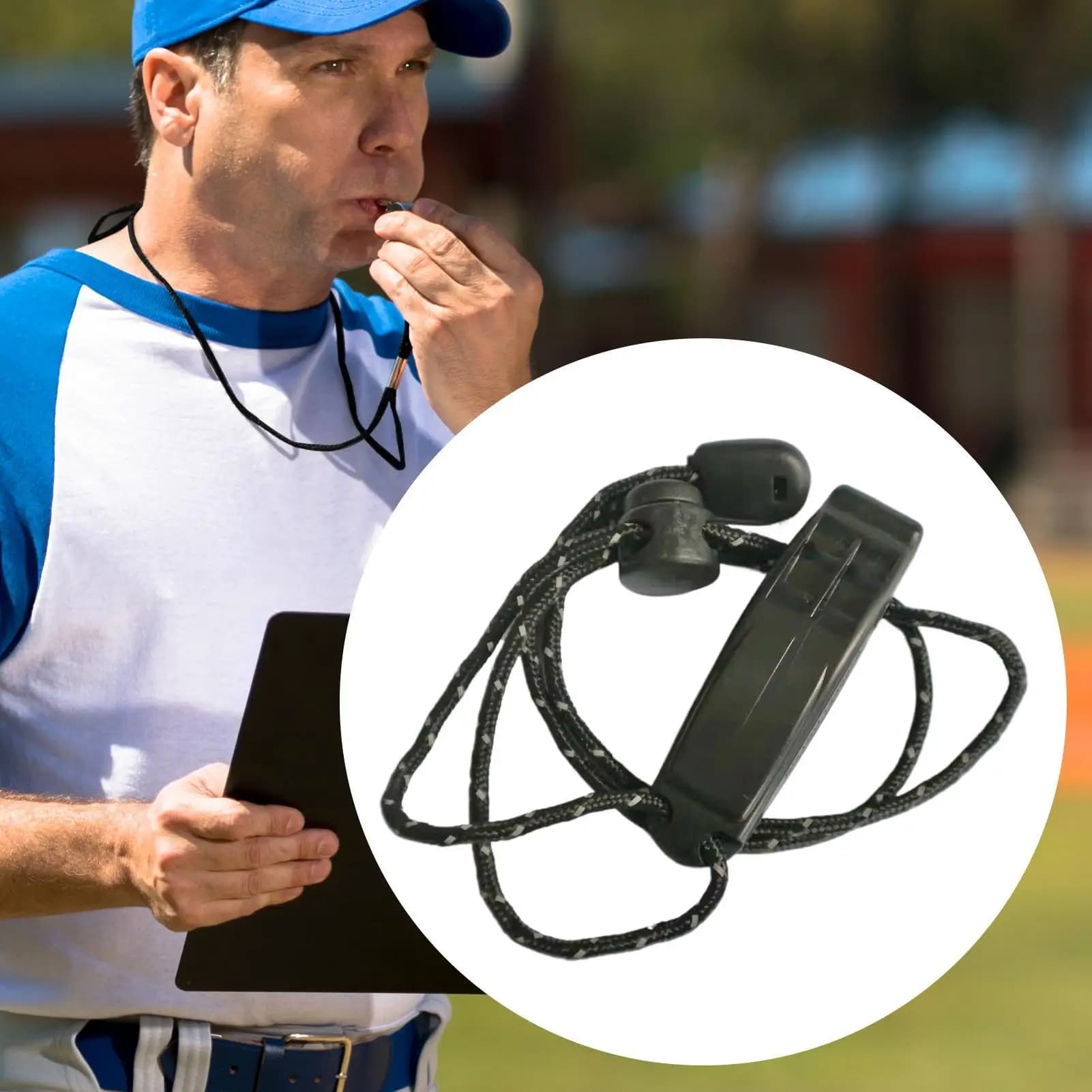Emergency Whistles with Lanyard Safety Whistles for Kayak Life Jackets Lifeboats Fishing Boats Camping Hiking Tool Survival Gear