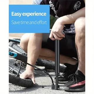 140PSI Mini Bike Pump, Portable Hand Bicycle Air Pump, Mountain Road Bike Inflator, Basketball Sports Ball Pump, Cycling Accesso