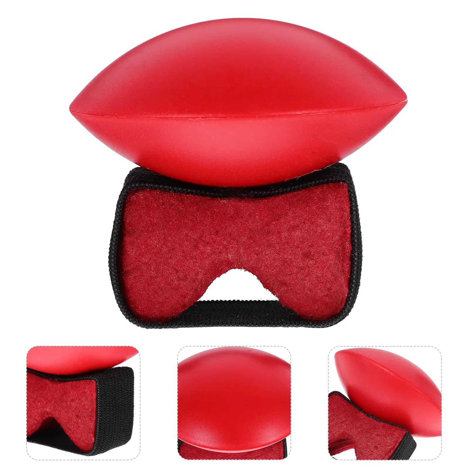 Rhythm Finger Shaker Sand Hammer Strumento musicale per accompagnamento di chitarra e ukulele, per casa, scuola, asilo nido, portatile e leggero