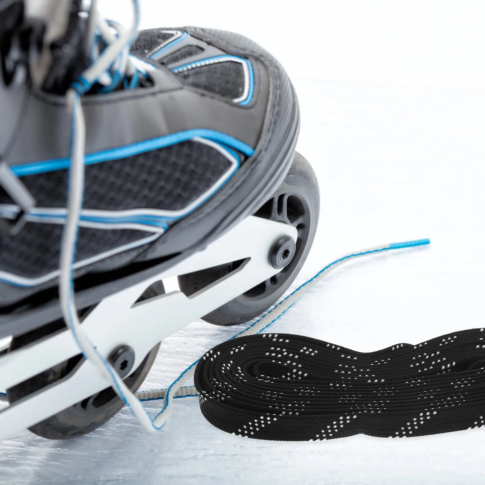 Accessori per Pattini a Rotelle, Lacci per Pattini da Hockey, Lacci Cerati per Pattini da Ghiaccio per Giovani