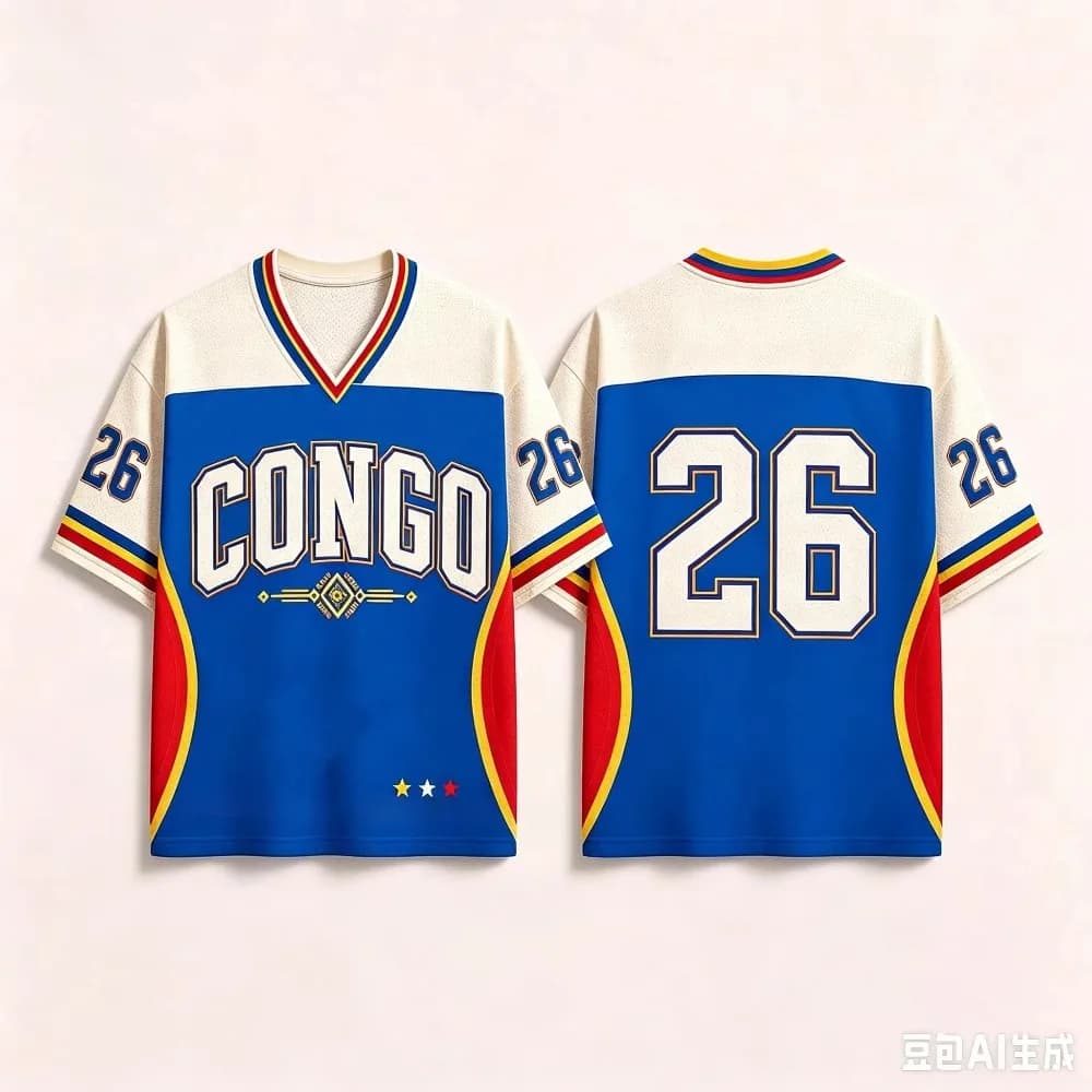 2026 Summer Unisex 3D DR Fan Jersey Retro V-neck Oversized T-shirt Football Streetwear Sports Tee
