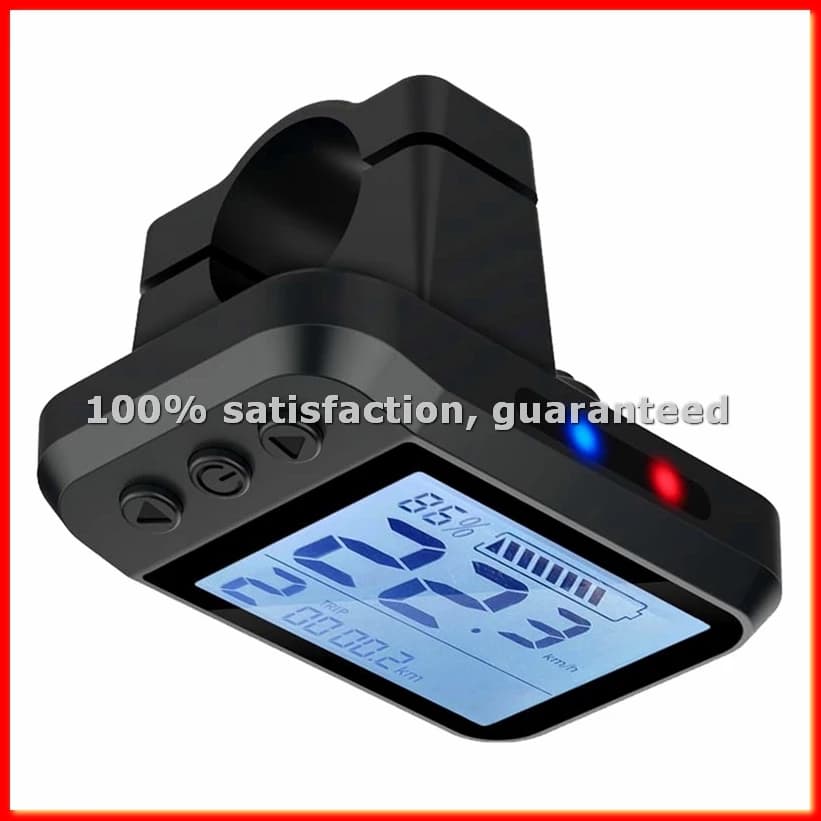 E-02N 48V LCD Display for Electric Bike with SM Connector, Intelligent LCD Display for Electric Scooter- A13G