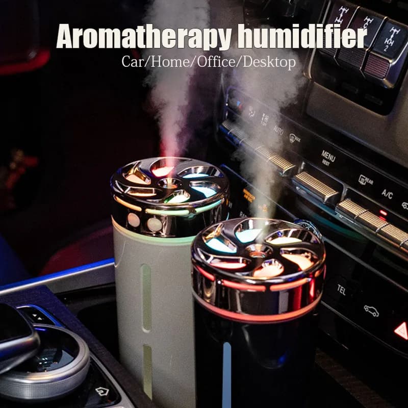 New 300 ml car humidifier with color night light Small silent humidifier Deodorant for environments Diffuser of fragrances for home aroma machine