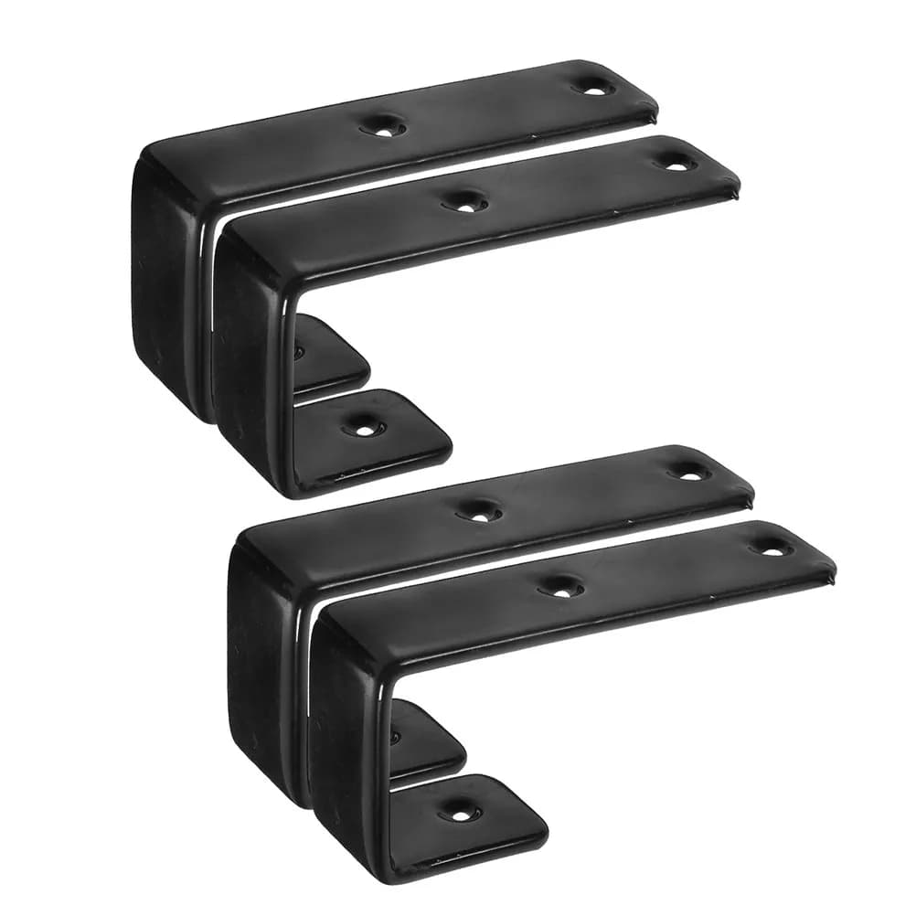 4Pcs Multifunctional Coated Bunk Bed Ladder Hook Hanger for Beds Bags Clothes Hanging Heavy Duty Loft Bunk Bed Use