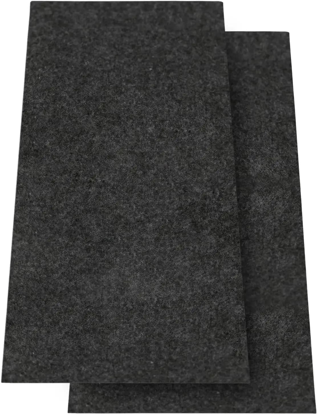 Set of 2 Absorbent Carpets for Oil 36x60 Inch for Garage Flooring, Reusable, with Non-slip Base