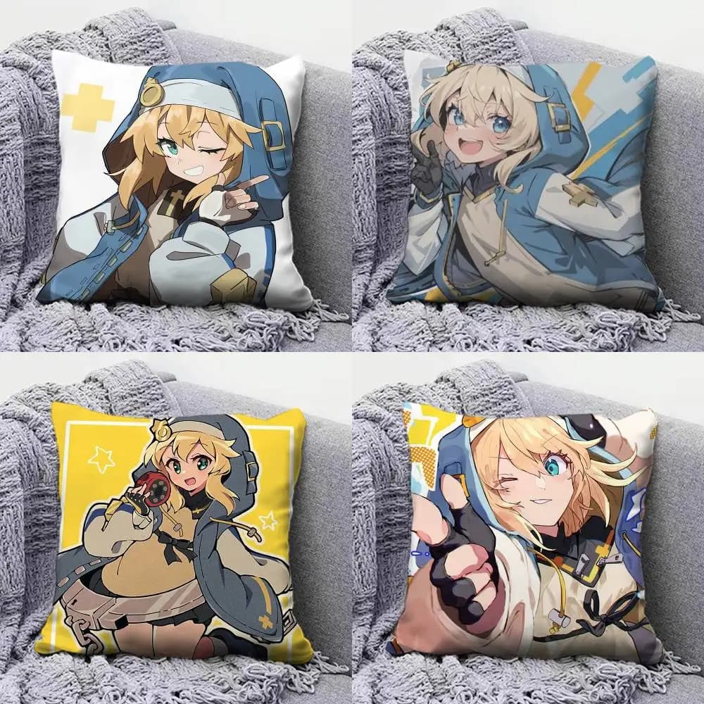 Fodere per cuscini Bridget Guilty Gear Game, fodere per cuscini per divano e decorazioni personalizzate