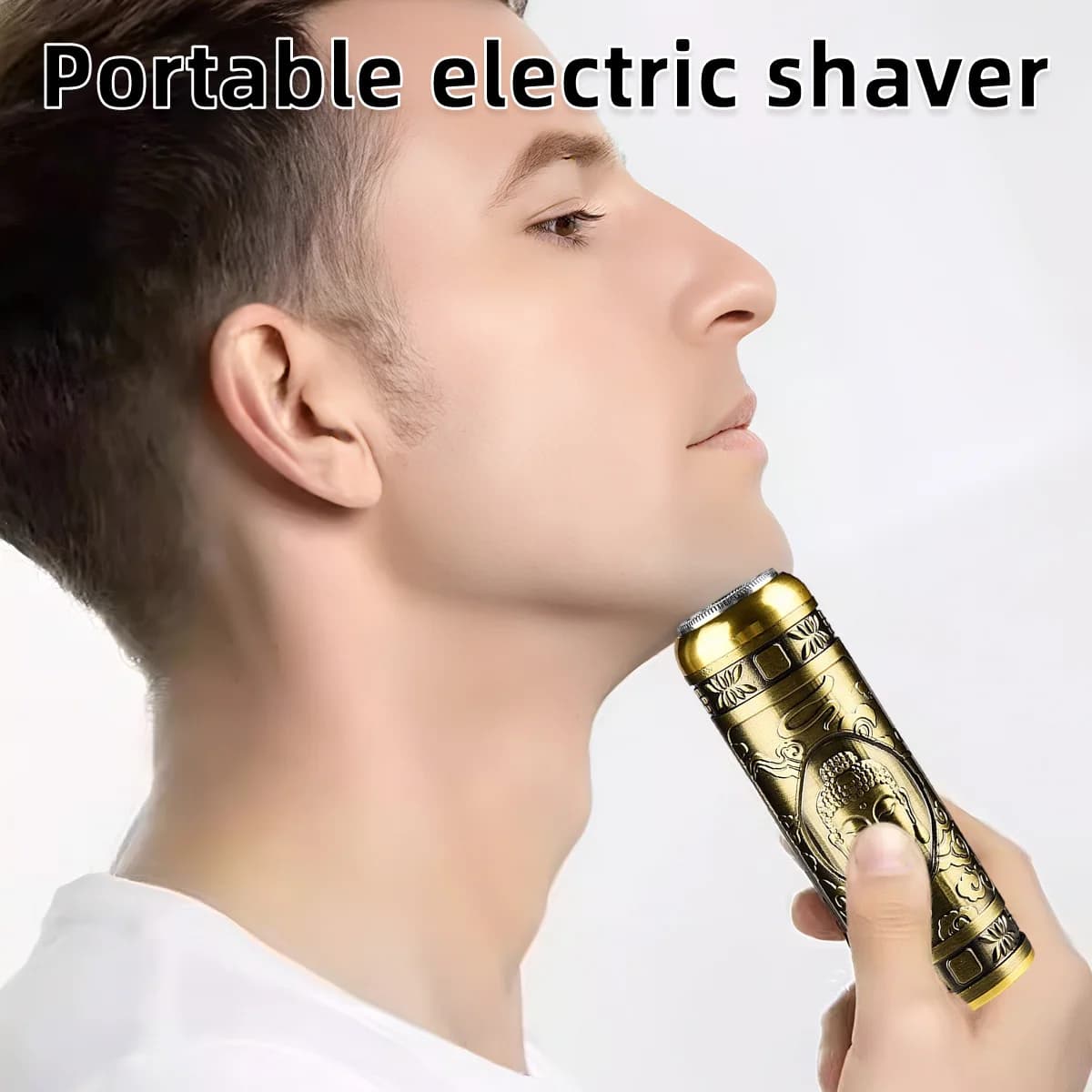 Waterproof Shaving Electric Razor, Portable Razor for Men, Non-irritating Shaving Experience, Suitable for Home & Travel