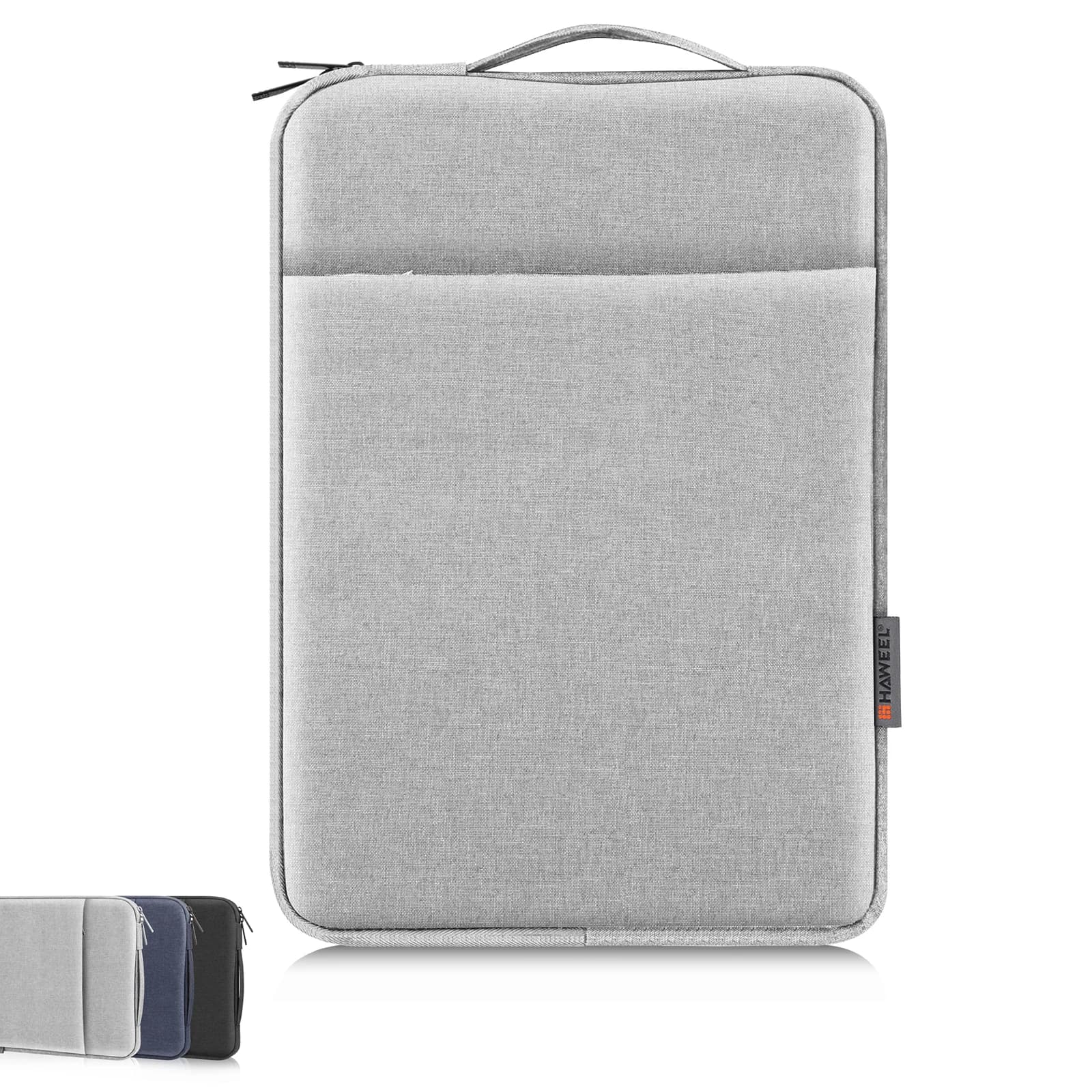 HAWEEL Custodia per laptop Borsa per valigetta con cerniera Borsa per notebook per borsa per tablet per laptop da 15-16,7/14-15/12,5-13,5 pollici