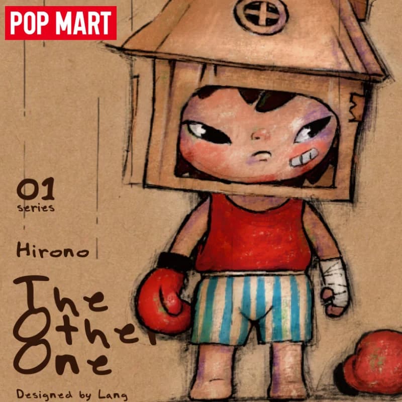 POP MART Hirono The Other One Series Blind Box Figure Anime Cartoon Toys Doll Cute Desktop Decoration Toy Birthday Surprise Gift