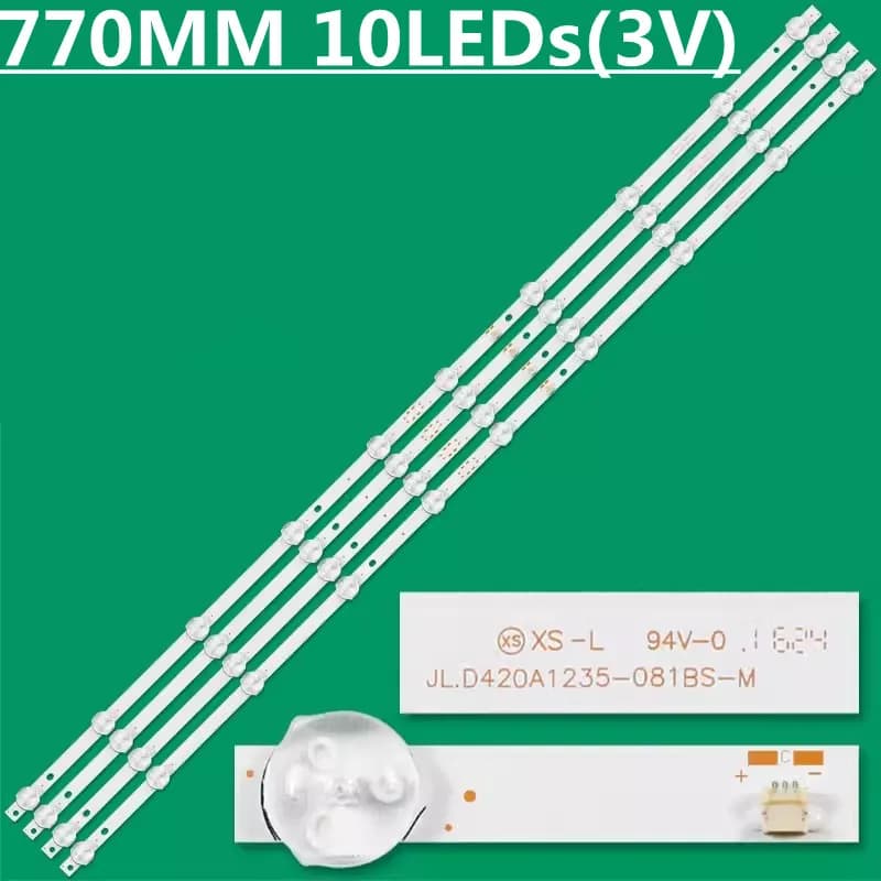 Nuova striscia di retroilluminazione a LED per JL.D420A1235-081BS-M SD43-DNJF-IK41 0A, SN042DLD12AT050 PA430BDJ-DN62F1