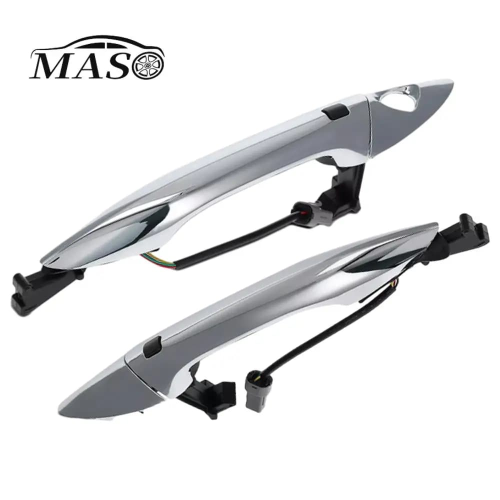 Maniglia per porta esterna anteriore sinistra conducente/destra cromata per Hyundai Elantra Berlina 2011-2016 Coupé 2013-2014 82651-3X210 82661-3X210