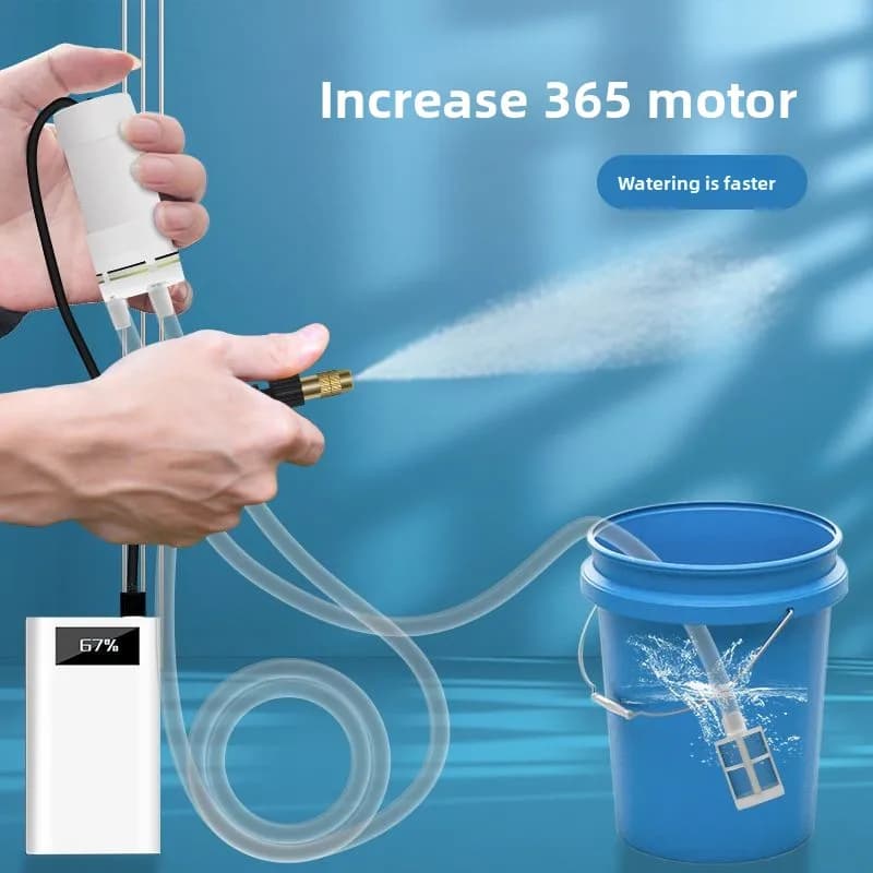 Spruzzatore Elettrico ad Alta Pressione, Atomizzatore d'Acqua per Uso Domestico, Irrigatore da Giardino, Spruzzatore per Giardinaggio