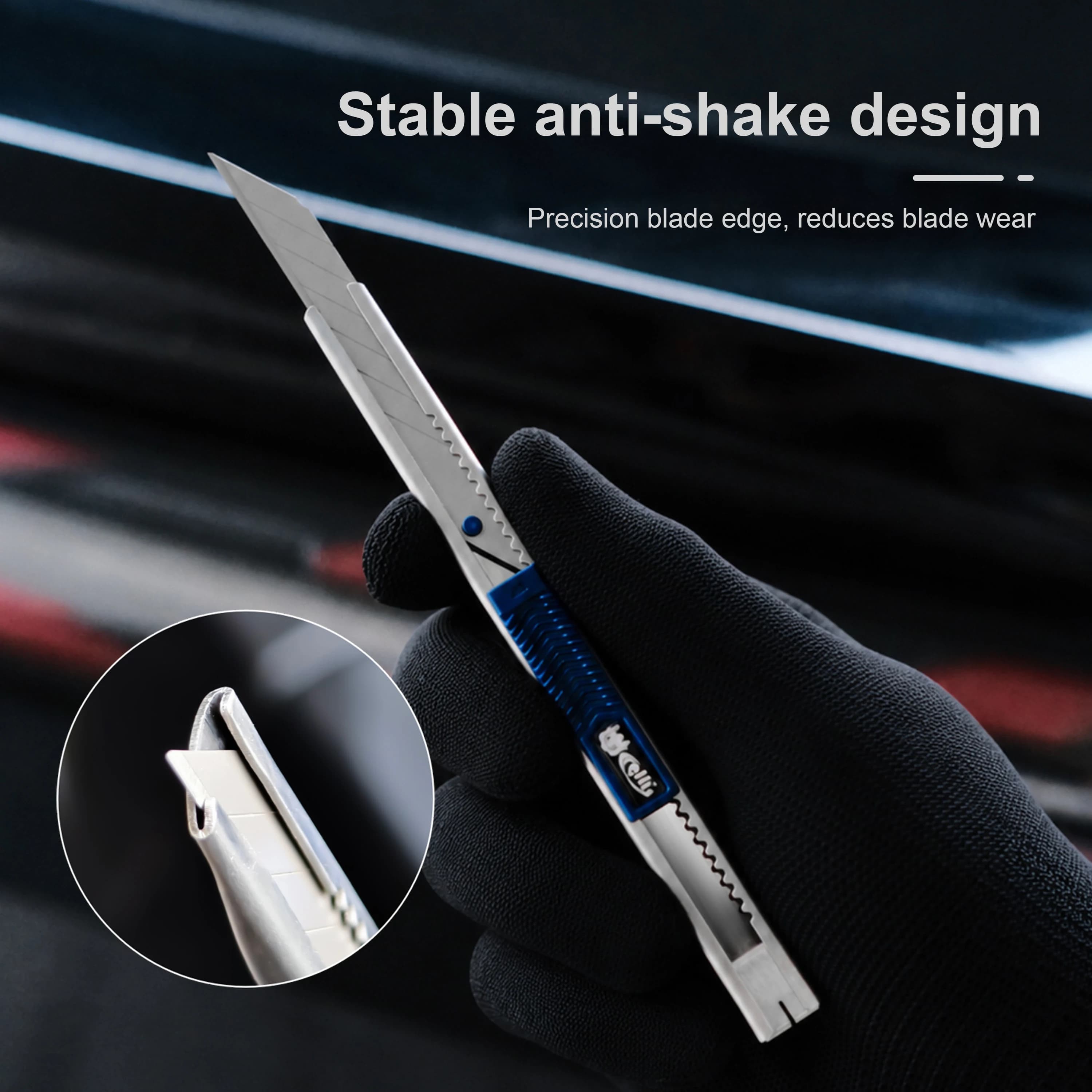 Car Vinyl Wrap PPF Cutting Knife 30 Degree Blade Window Tint Film Installation Cutter Auto Wrapping Cutting Application Tool