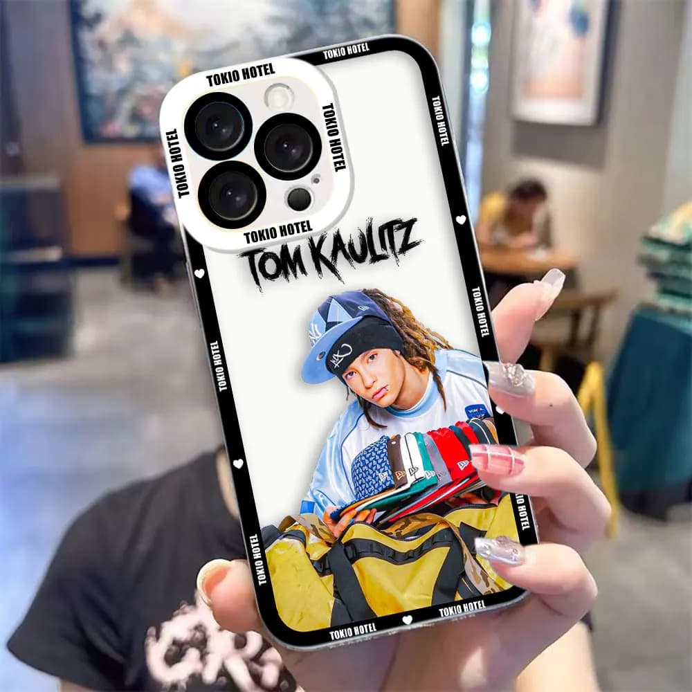 Clear Phone Case For Infinix TECNO POVA 4 3 5 SMART 6 7 8 NOTE 10 11 12 30I 50 CAMON 20 30 40 Cover Tokio H-Hotel Tom K-Kaulitz