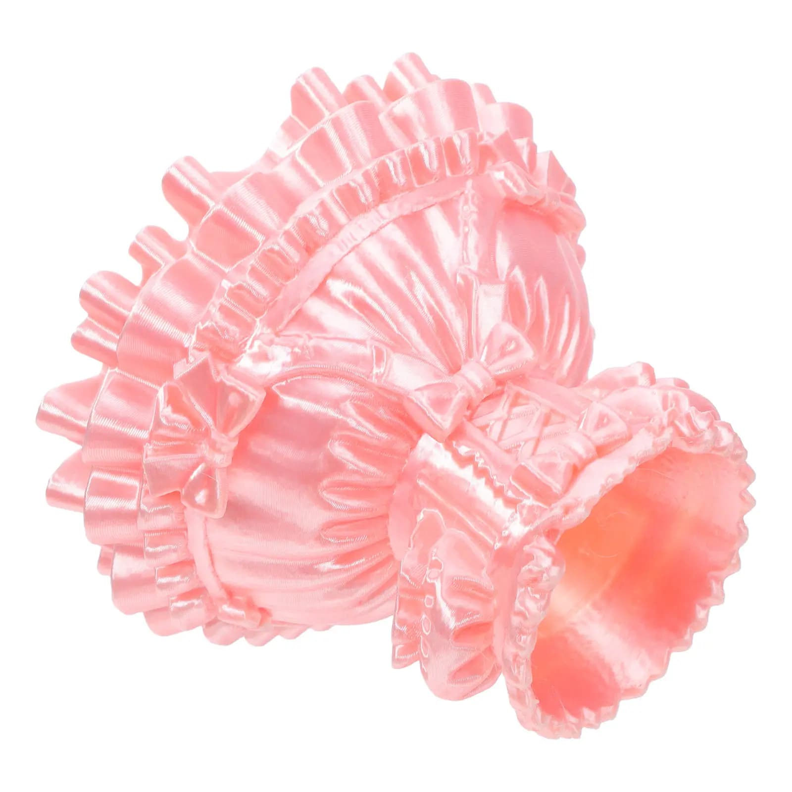 Princess Skirt Pen Holder Desktop Makeup Brush Organizer Floral Brush Case Cute Girly Pen Container Decorative Storage
