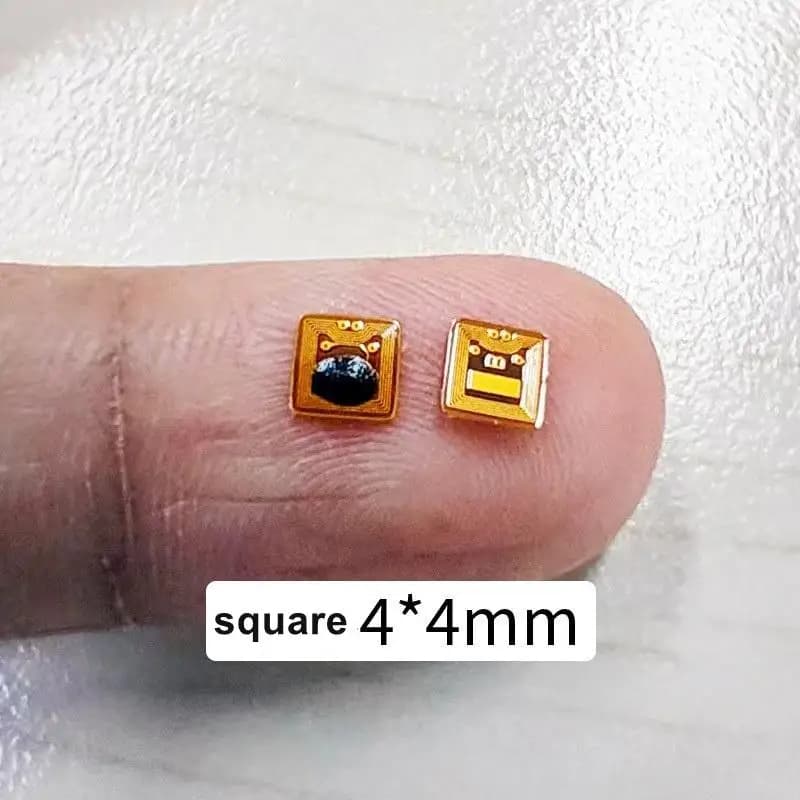 Tag Adesivo NFC RFID Programmabile 4*4mm Micro FPC Ntag213 con Raggio di Lettura di 1mm per Controllo Accessi e Gestione della Catena di Approvvigionamento