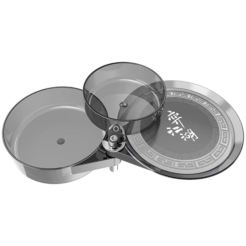 3-in-1 Magnetic Fishing Bait Tray, Large Capacity Bait Bowl with Lure Storage Box for Carp Fishing Tackle