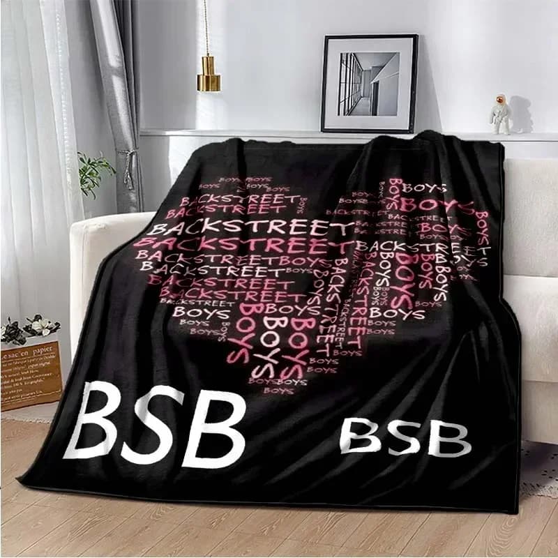 Coperta musicale Backstreet Boys, leggera e calda, per divano, letto, ufficio, auto, ginocchiere, coperte, Decke, couverture, stragulum
