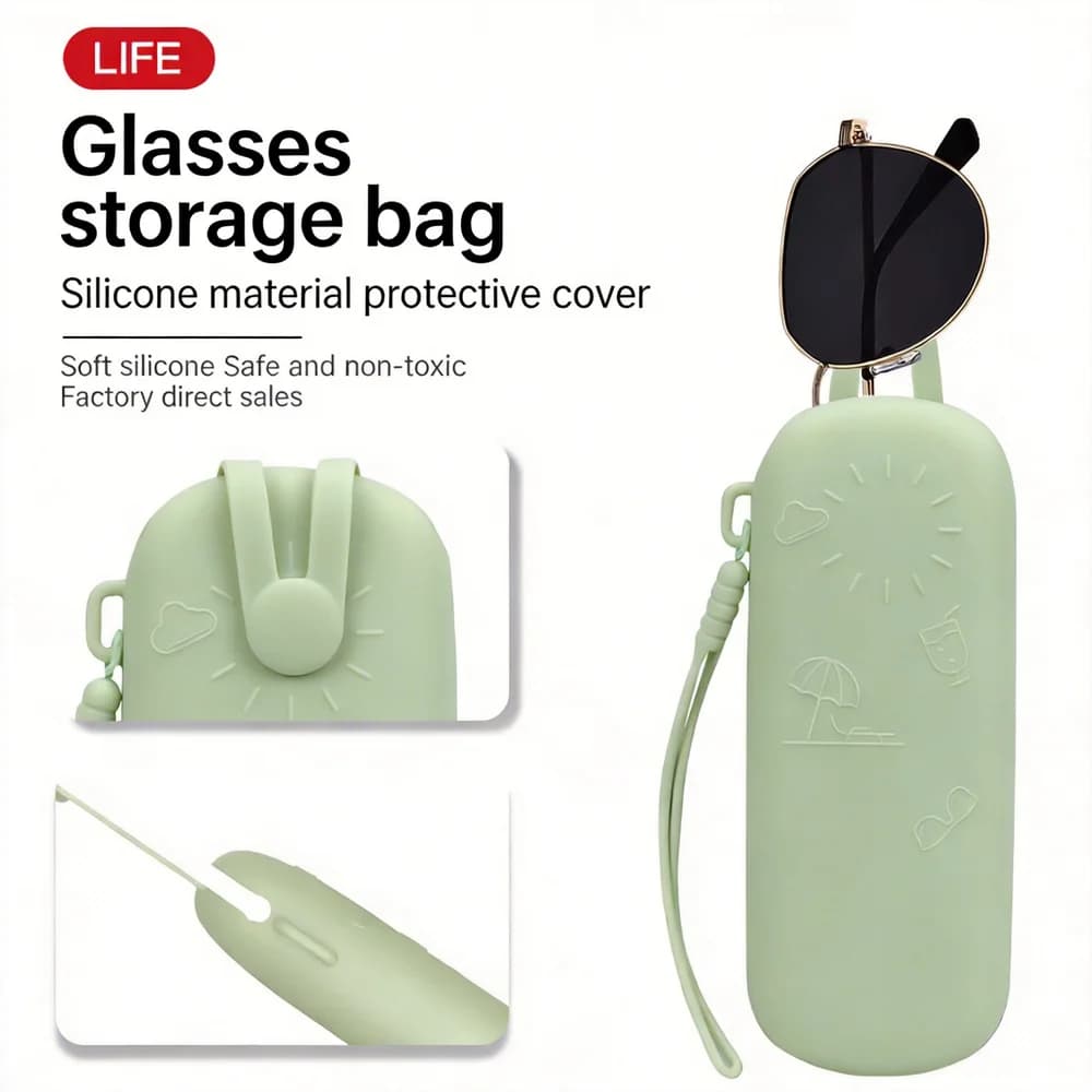 1 custodia in silicone per pennelli da trucco, antipolvere e anti-grigio, organizer portatile da viaggio per pennelli da trucco