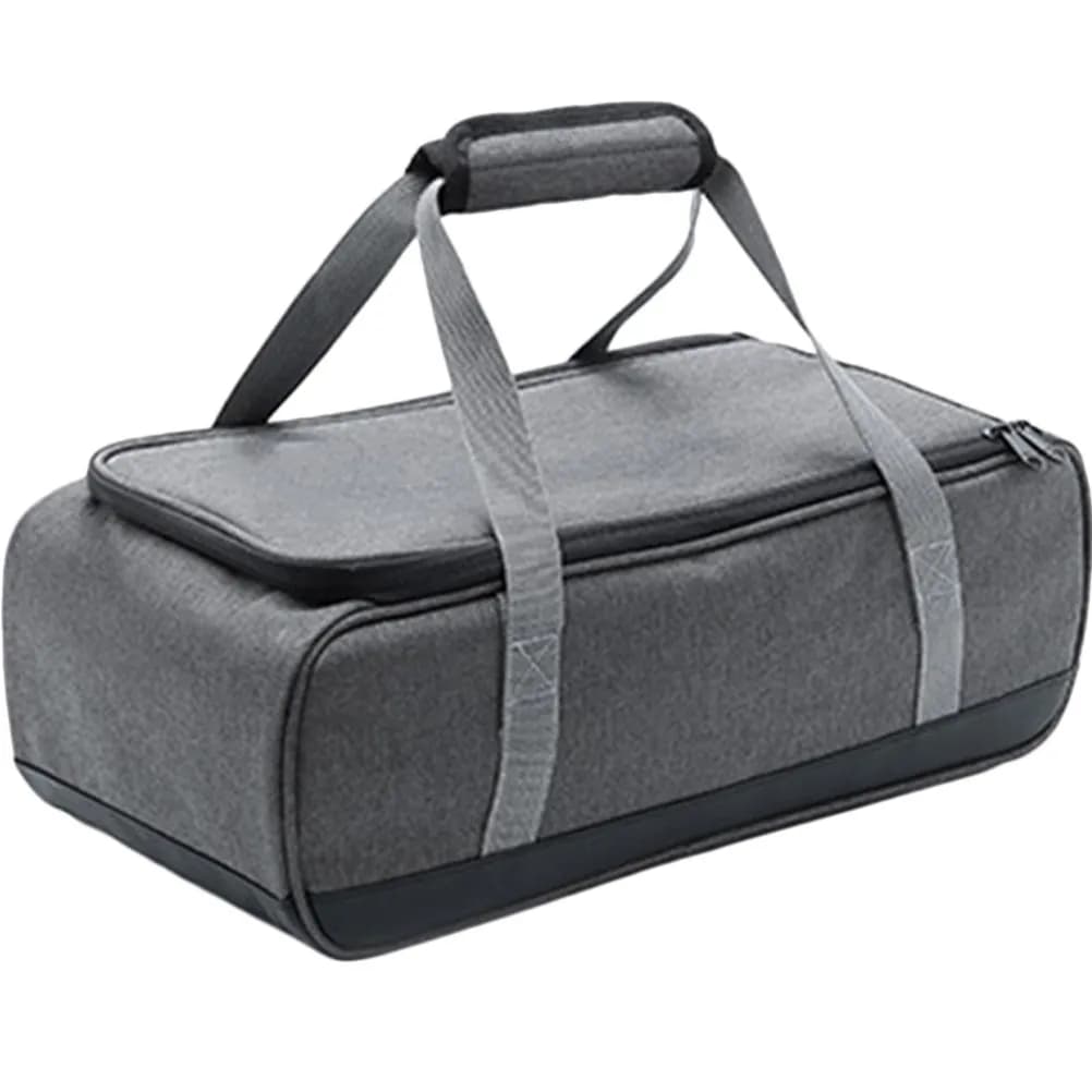Borsa Porta Padella Portatile in Tessuto Oxford, Contenitore da Campeggio per Barbecue all'Aperto, Stoviglie e Utensili, Custodia Multifunzionale