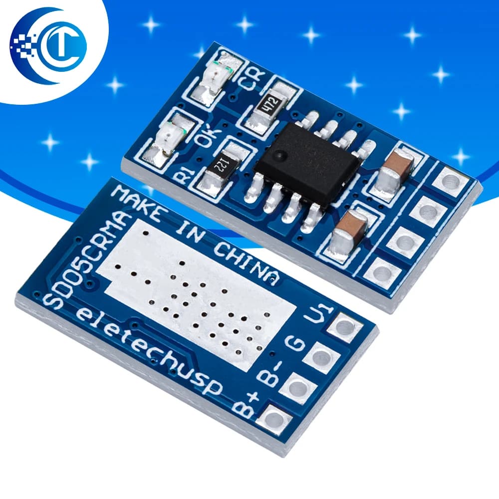 Regolatore di carica solare MPPT 1A 4.2V 3.7V 18650 modulo caricabatteria al litio agli ioni di litio LiPo SD05CRMA ricarica della batteria del pannello solare
