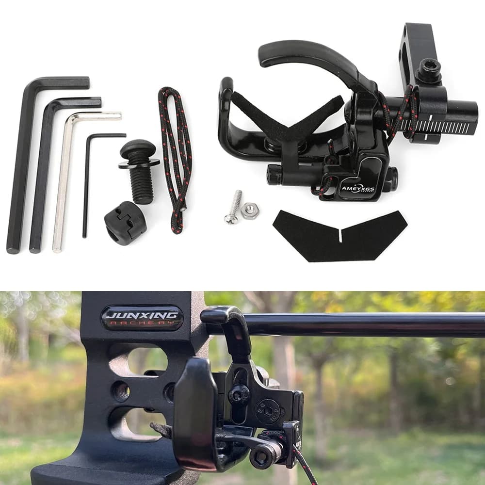 Arrow Rest Aluminum Alloy Adjustable High Speed Right Hand for Compound Bow Hunting Shooting Target Practice Accessories