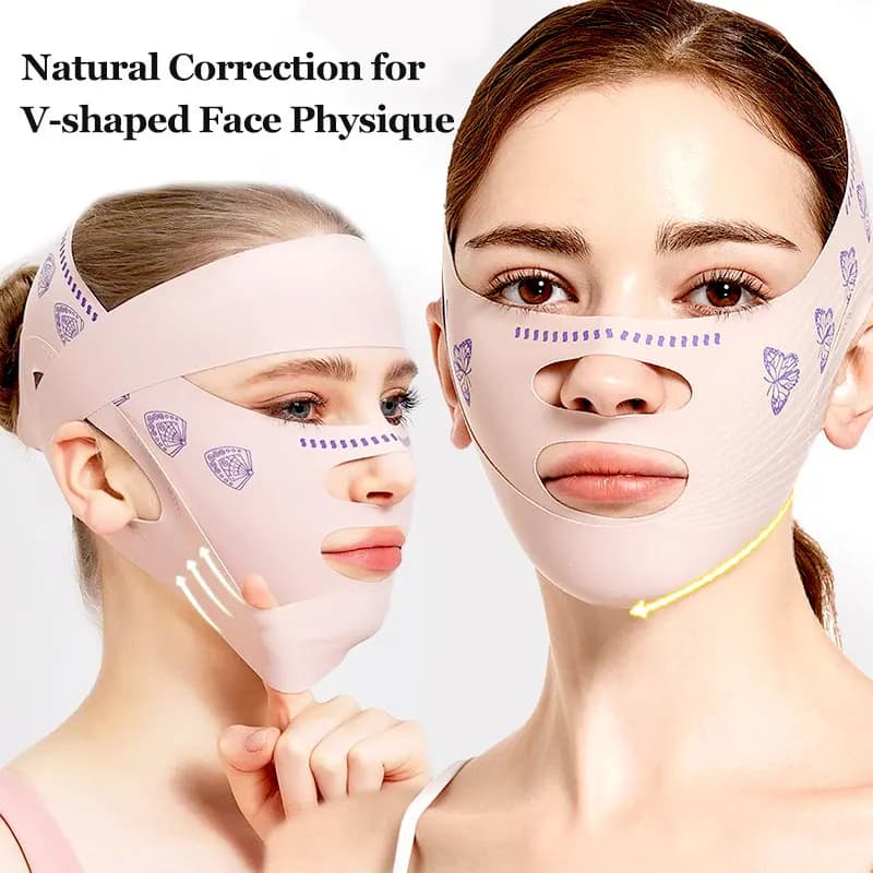 V Line Shaper Chin Cheek Lift Up Belt Anti Wrinkle Strap Face Slimming Bandage Women Face Lifting Facial Beauty Skin Care Tools