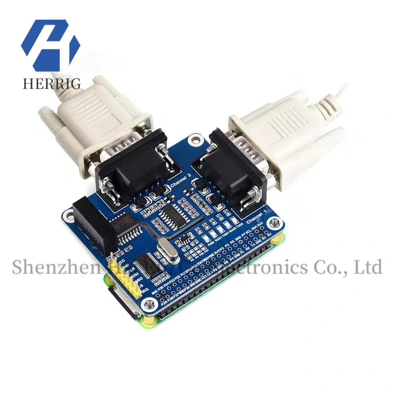 Weixue Raspberry Pi module RS232 serial port expansion card isolated double channel SC16IS752 SP3232