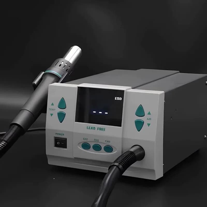 Adjustable Hot Air Rework Station 1000W 220V Soldering Heat Gun For Mobile Phone CPU IC Chip BGA Repair Similar Function 861DW