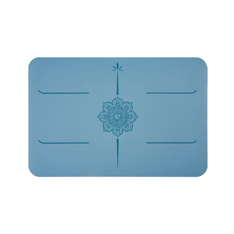Mini cuscinetto per supporto per yoga in PU - Tappetino in gomma naturale antiscivolo, Esteras de Yoga, portatile per meditazione e plancia -