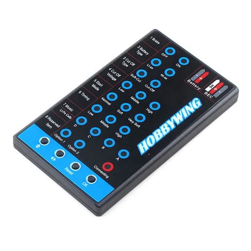 Scheda di programma LED per FlyFun SkyWalker Brushless 20A 30A 60A ESC elicottero RC aereo