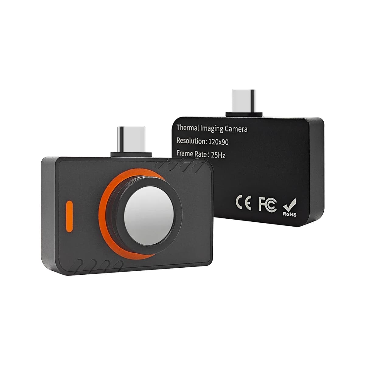 NUOVO Termocamera per Android TOOLTOP T5, Fotocamera Termica per Smartphone 300*225, Sensore IR per Foto e Video