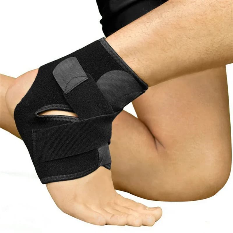Adjustable Ankle Brace Breathable Comfortable Elastic Ankle Support Sleeve Running Basketball Foot Tendon Support Supplies