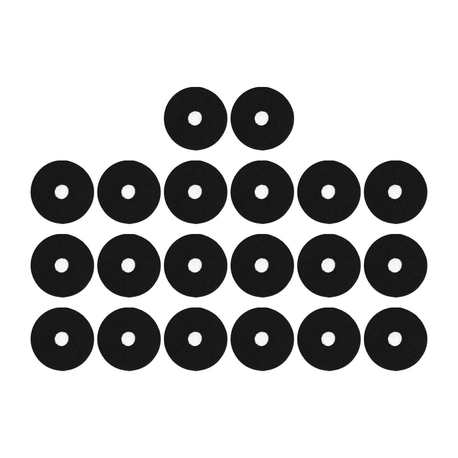 20Pcs Cymbal Felt Washer Pads Stand Replacement Parts Drum Set Accessory Non Slip