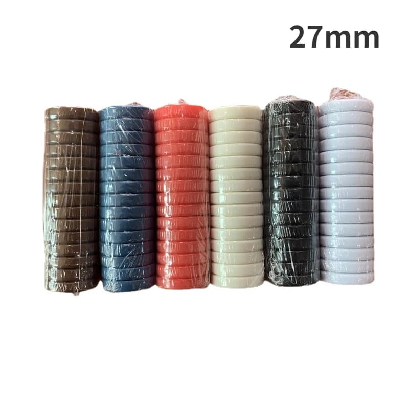 15 Pz/set Commercio Estero Gioco di Scacchi di Vendita Caldo Backgammon Pezzo 27mm Vuoto Lucido Chip Moneta/Wafer leggero