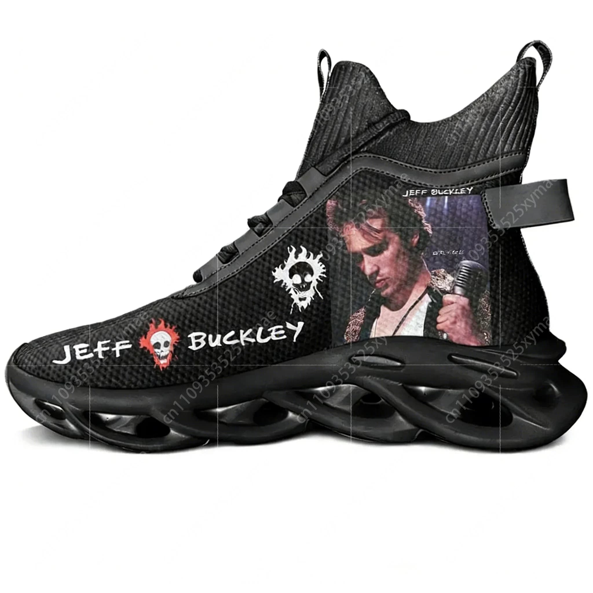 Jeff Buckley Singer High Top Flats Sneakers Uomo Donna Scarpe da trekking Scarpe da viaggio Scarpe da alpinismo Scarpe da corsa