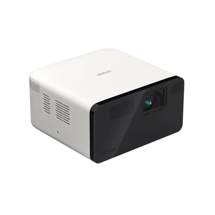 Proiettore Laser Portatile Smart EpiqVision Mini EF21, 1000 Lumen, FHD 1080p HDR, 3 Chip 3LCD, Google TV, Netflix, Altoparlanti Stereo